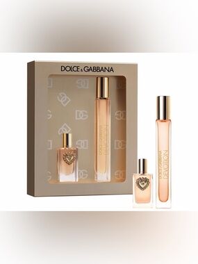 Dolce & Gabbana Devotion Mini Set in Peach and Gold